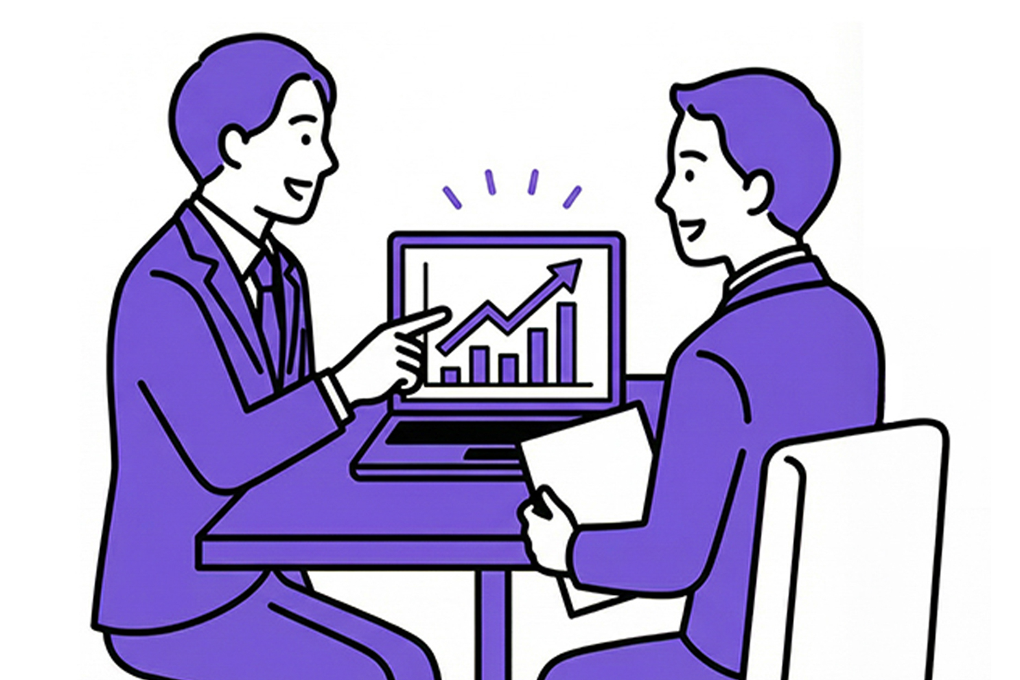 コンサルティングイラスト